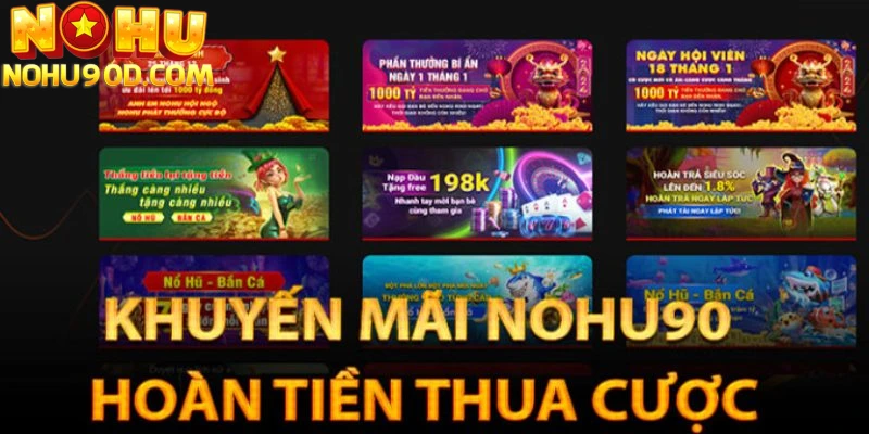 Ưu đãi hoàn tiền thua cược theo ngày và theo tuần