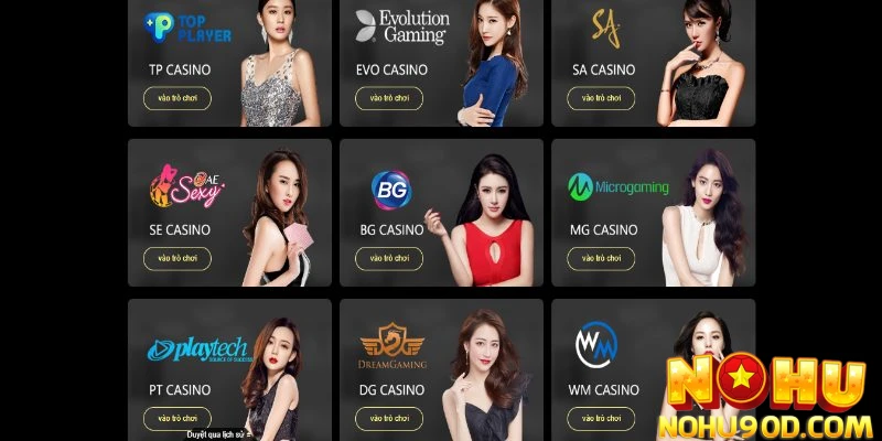 Casino online có số lượng người chơi lớn